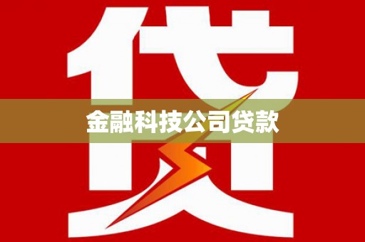 琅琊金融科技公司贷款